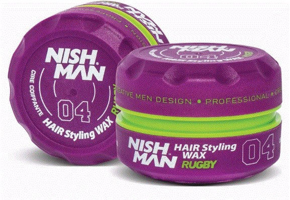 Nish Man Hair Styling Wax Rugby 04 150 ml