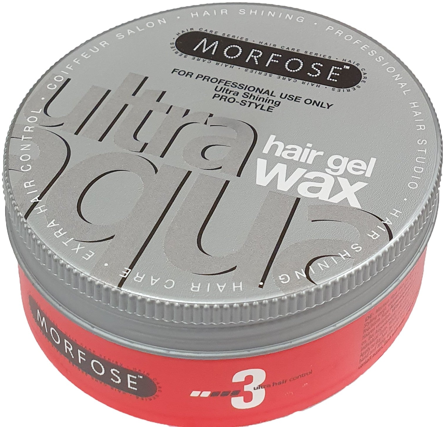 MORFOSE OSSION MATTE, ULTRA & EXTRA Aqua Hair Shine Gel Wax - 175ml - 4  Choices!
